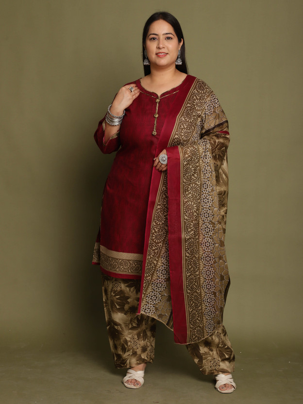 RawThread Women Kurta Patiala Dupatta Set