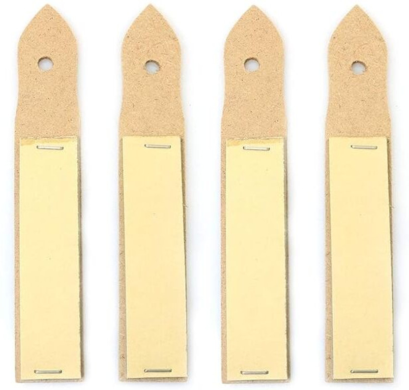 URBAN BOX 4-Pack Sketch Sandpaper Pencil Pointer Sand Paper Sharpener Drawing Tools Alumina-zirconia Sandpaper(Medium Pack of 4)