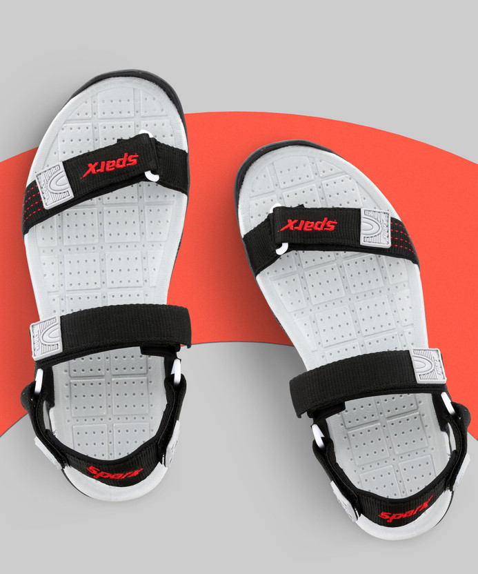 Sparx Men Black Sports Sandals - Buy 