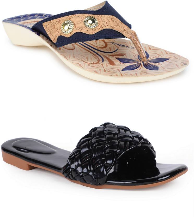 ASTETIK Women Multicolor Flats Buy ASTETIK Women Multicolor Flats