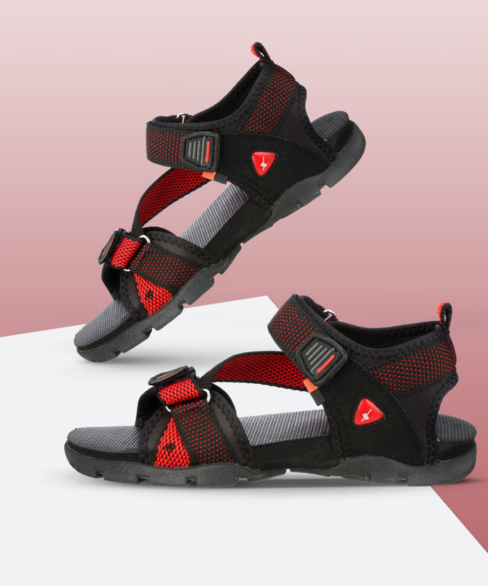 Sparx Men SS-105 Men Black, Red Casual 