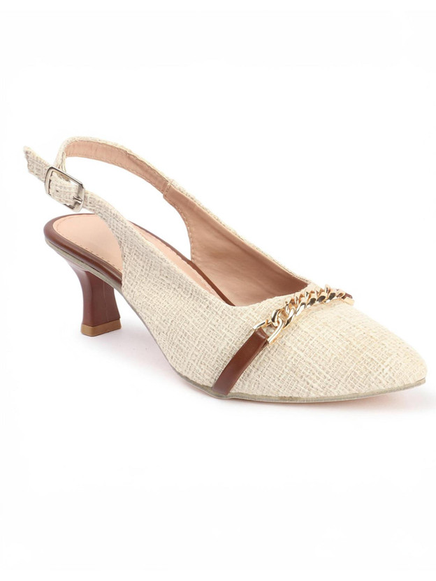 Avivastyle Avivastyle Women Heels(Beige , 8) - Flipkart Deal
