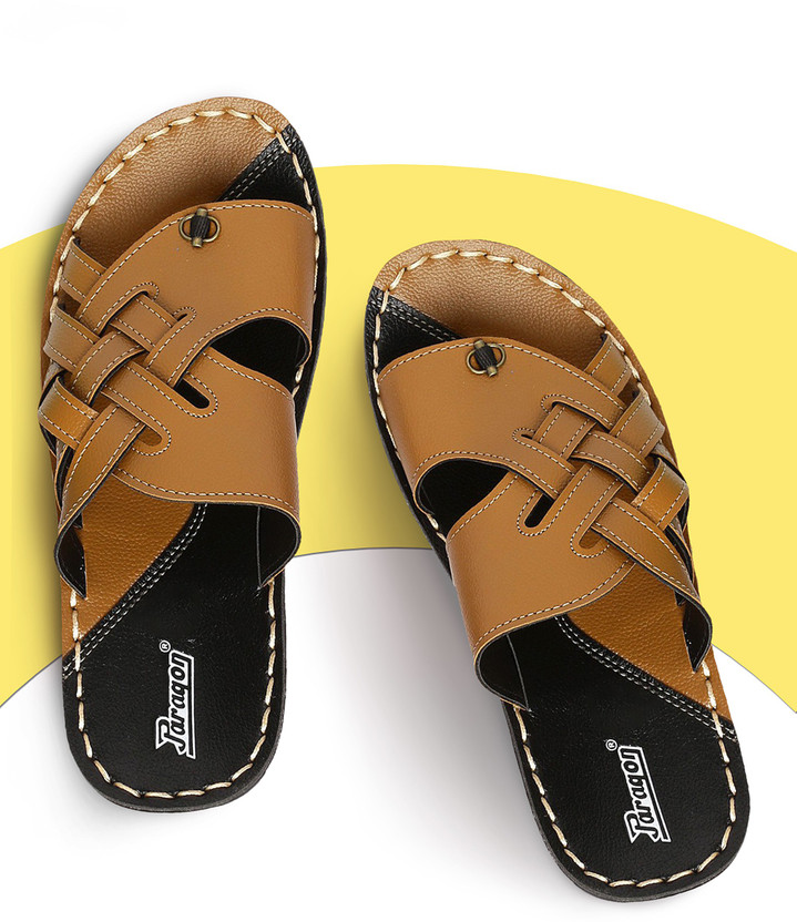 Paragon PU6729G Men Tan Sandals - Buy 