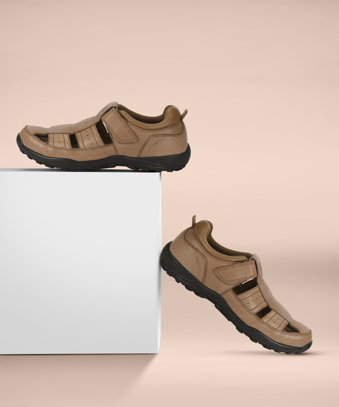 WOODLAND Men Tan Casual - Buy WOODLAND 