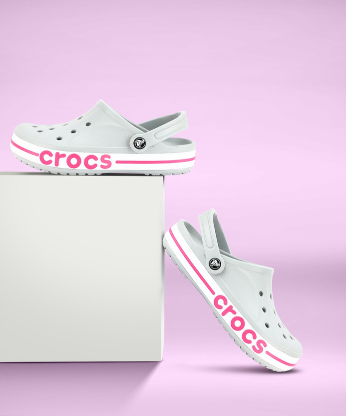 CROCS Men Grey Clogs - Buy CROCS Men 