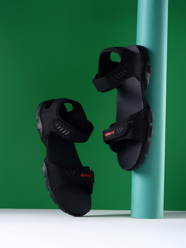 Sparx SS 101 Men Sports Sandals(Black , 10)