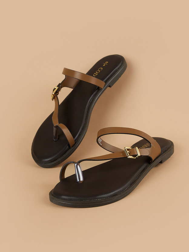 CODE by Lifestyle Women Sandals(Tan , 3)
