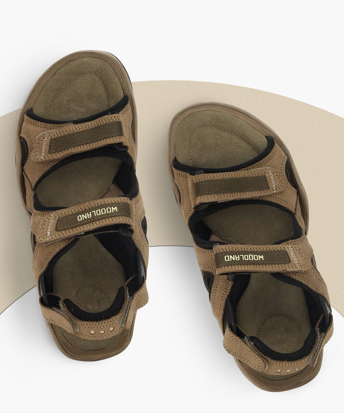 WOODLAND Men Khaki Casual - Buy 
