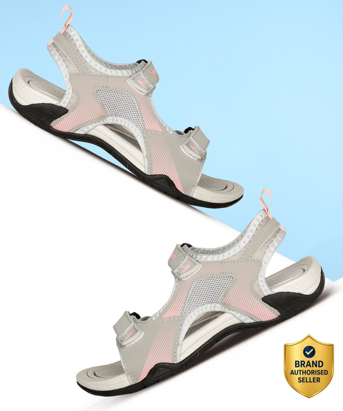 POWER Women Sports Sandals(Grey , 6)