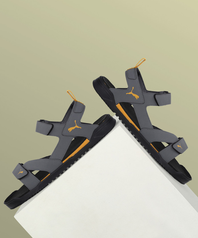 PUMA Prime Men Grey Sports Sandals 
