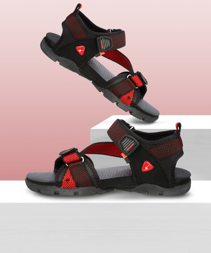 Sparx Men SS-105 Men Black, Red Casual 