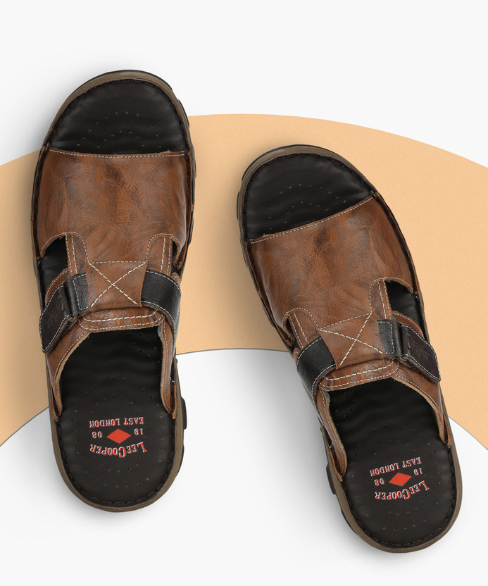 LEE COOPER Men Tan Flats - Buy LEE 