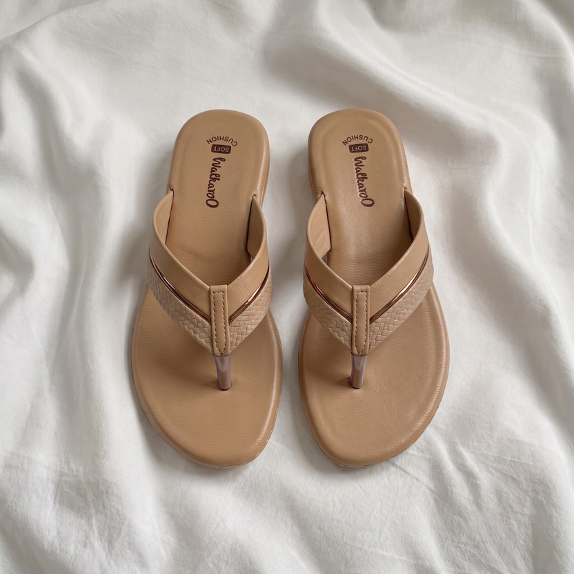 WALKAROO WALKAROO Women Flats(Beige , 6) - Flipkart Deal