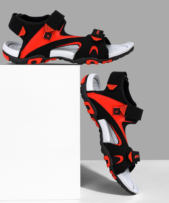 Sparx SS0453G Men Black, Red, White 