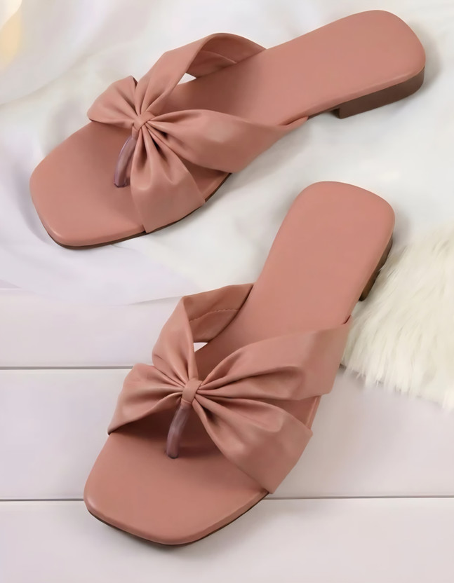 MKAF Women Flats(Pink , 4)