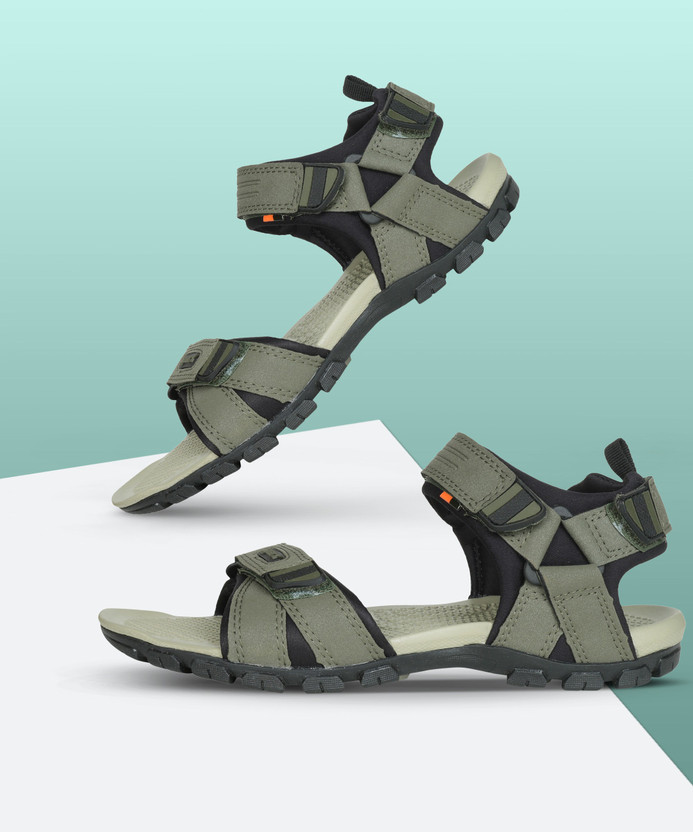 Sparx SS-481 Men Olive, Black Sandals 