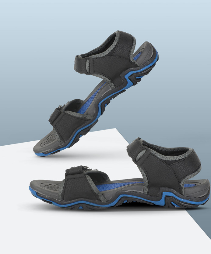 LEE COOPER Men Black Sports Sandals 