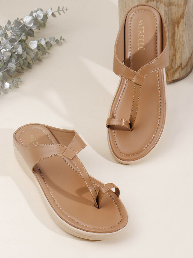 Merelle Merelle Women Flats(Beige , 7) - Flipkart Deal