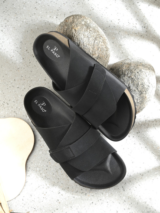 EL PASO Men Casual(Black , 11)