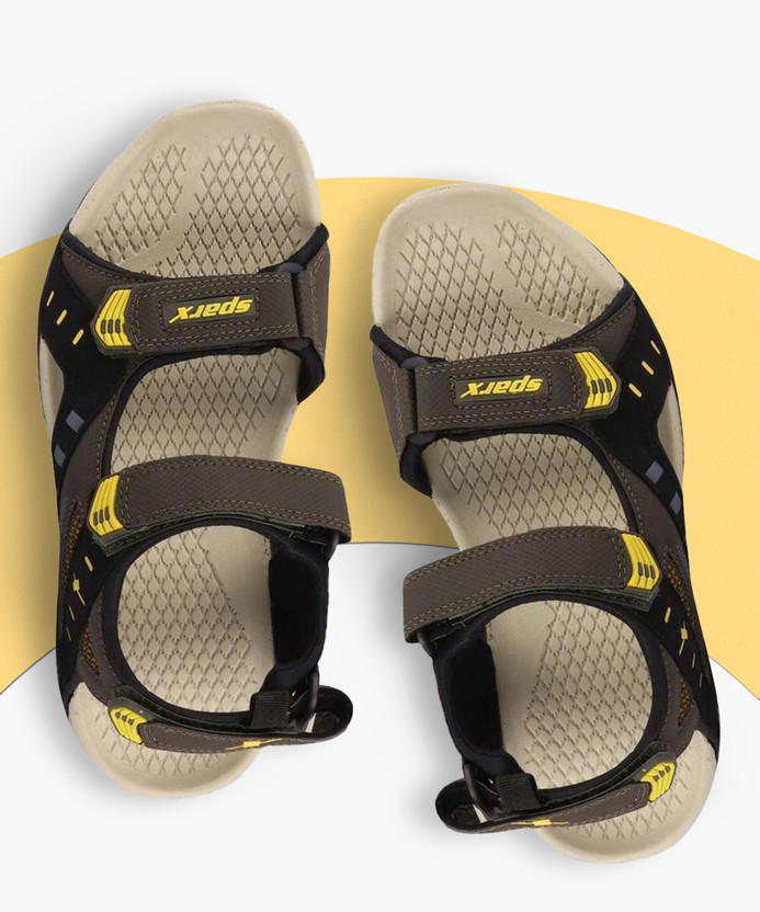 Sparx Men Olive Sports Sandals - Buy 