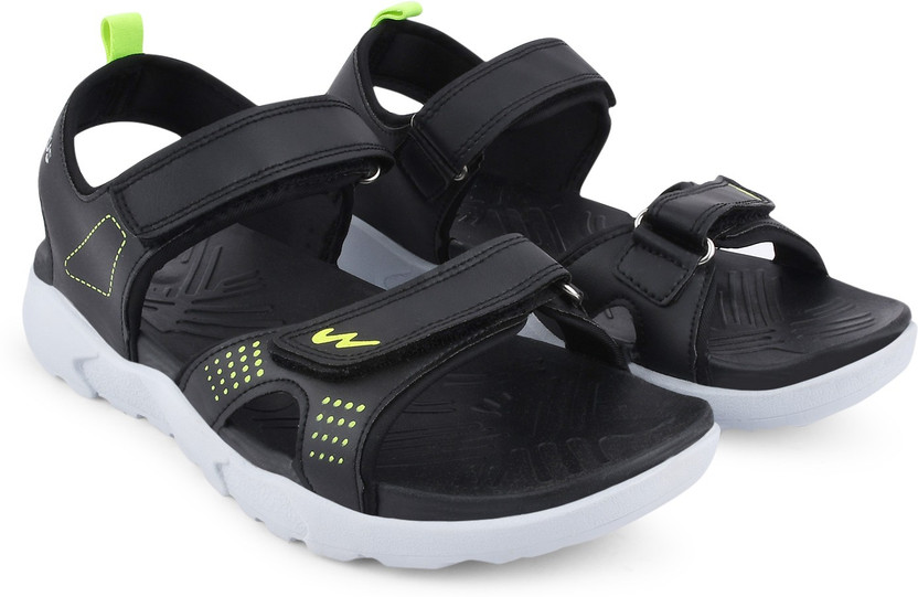 Buy CAMPUS Men Black Sports Sandals 