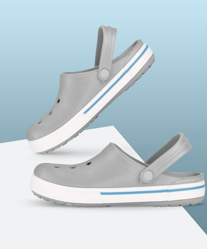 CROCS Crocband Men Grey Clogs - Buy 