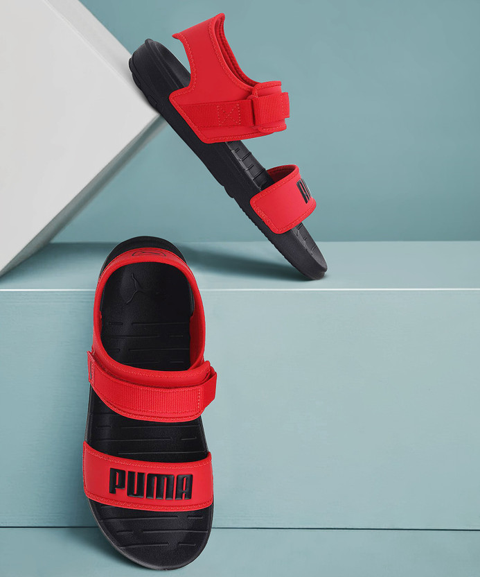 Puma sandals red new arrivals