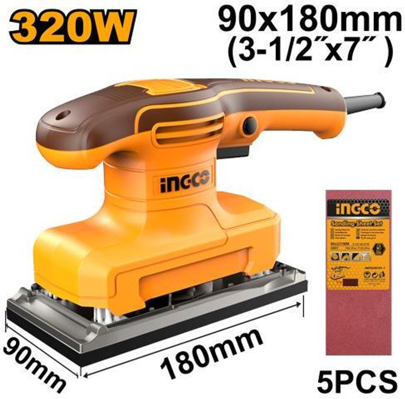 INGCO FS3216 Finishing sander 90180 inch Disc Sander