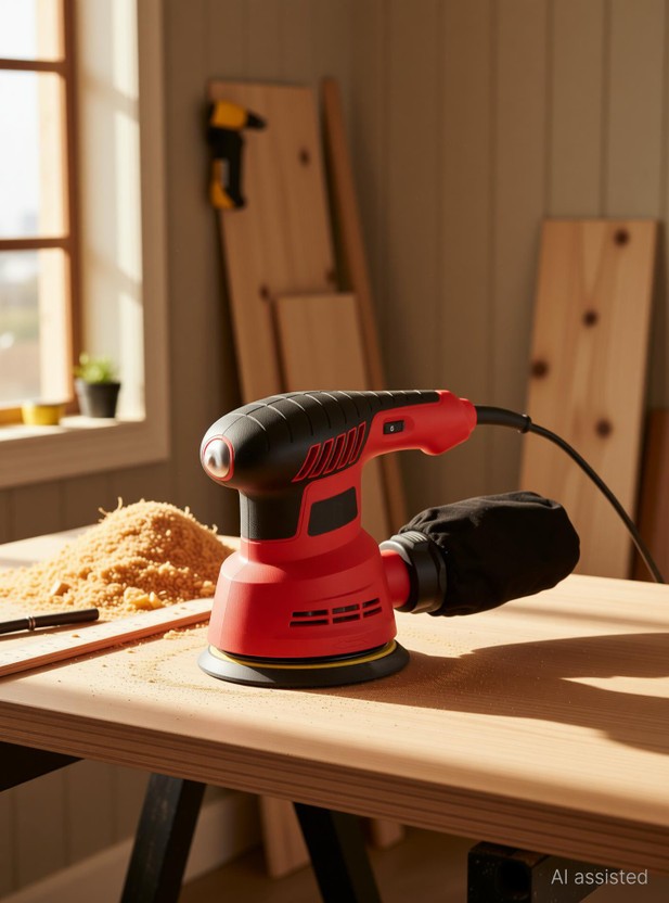 Digital Digital Craft 5" Rotary Sander Machine,4 IN 1 Sanding Polishing Kit,2 IN 1 Sponge Wheel Wood Metal 5 inch Random Orbital Sander - Flipkart Deal