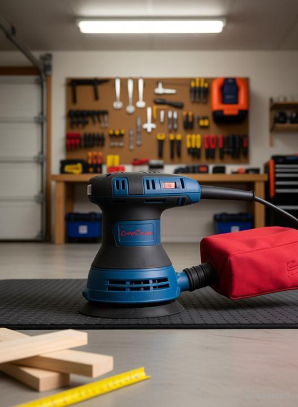 Dongcheng Orbit Sander DSA125 Orbit Sander polisher 5 inch Random Orbital Sander