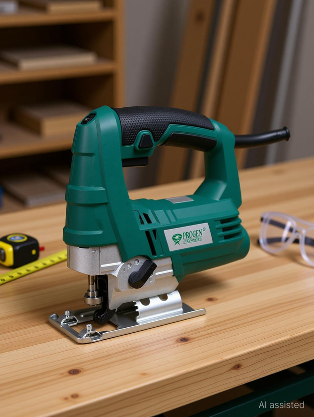 progen 9465HG 540 W, 70MM, 2800 RPM Professional Variable Speed Jigsaw Machine 2.7 inch Straight-line Sander
