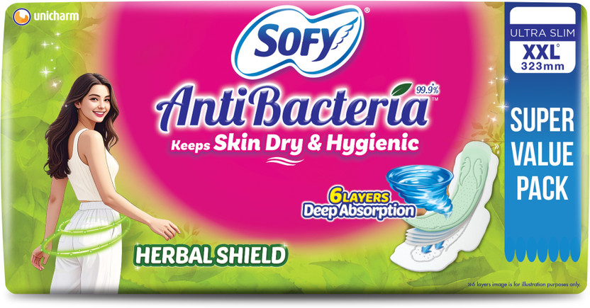 SOFY AB XXL 50P Sanitary Pad(Pack of 50)