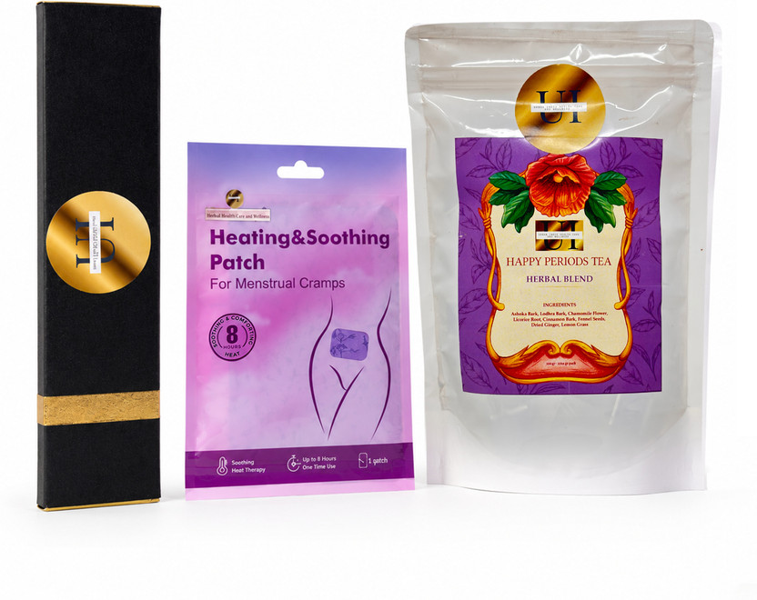URBAN URBAN INDIA HEALTH CARE AND WELLNESS Chocolate, Heating pads & Herbal Tea Sanitary Pad(Pack of 3) - Flipkart Deal