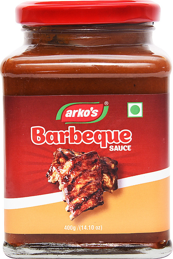 ARKOS Barbecue Sauce | Smoky & Tangy BBQ Dip | Ideal for Grilling, Marinades & Snacks Sauce(2 x 400 g)