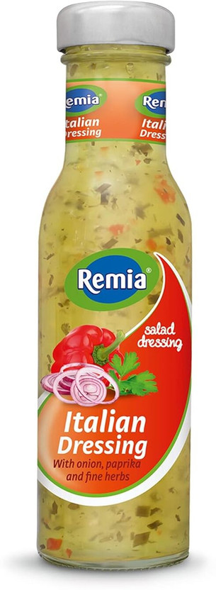 Remia Salad Dressing Italian with Onion, Paprika anf Fine Herb Sauce & Dip(250 ml)
