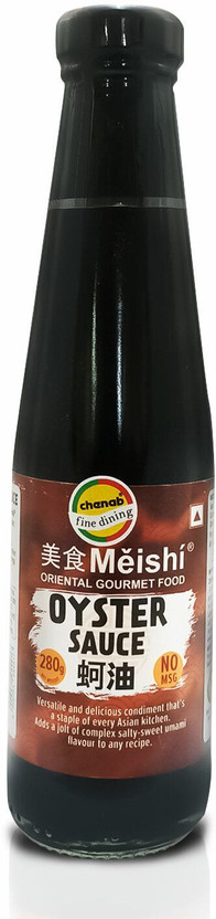 Meishi Oyster Sauce | Stir Fry Sauce | Slightly Sweet and Salty Umami Taste | No MSG Sauce(280 g)