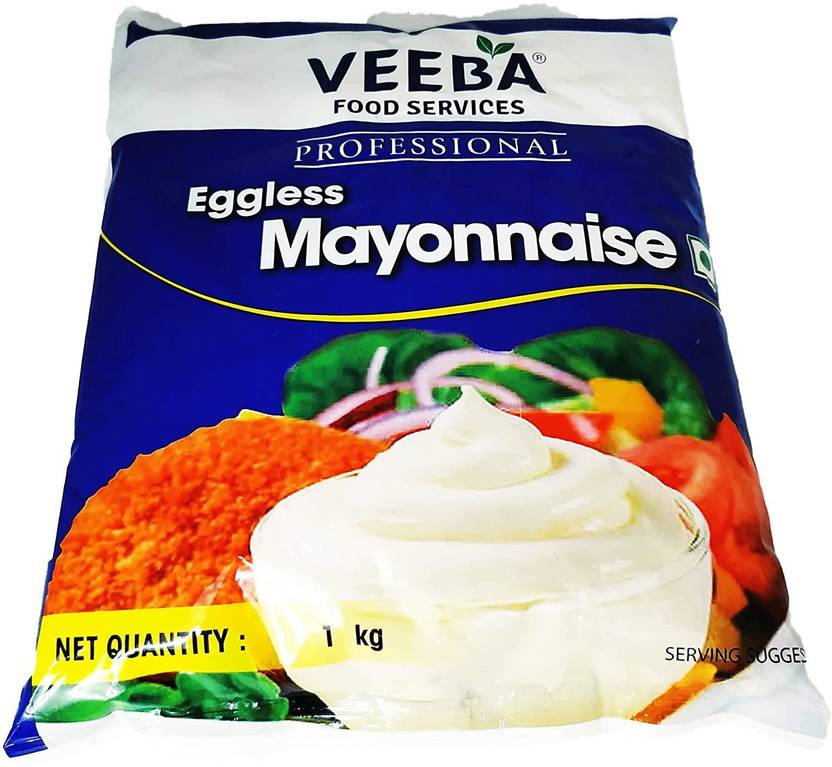 VEEBA Eggless Mayonnaise (Professional) 1 kg Sauce Price in India Buy