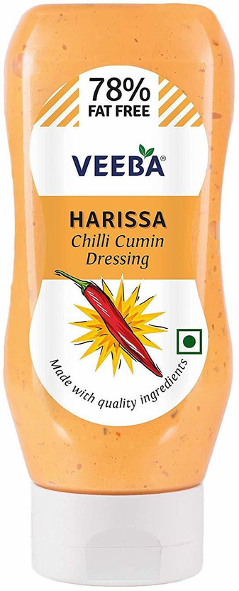 VEEBA Harissa Chilli Cumin Dressing Sauce(300 g)