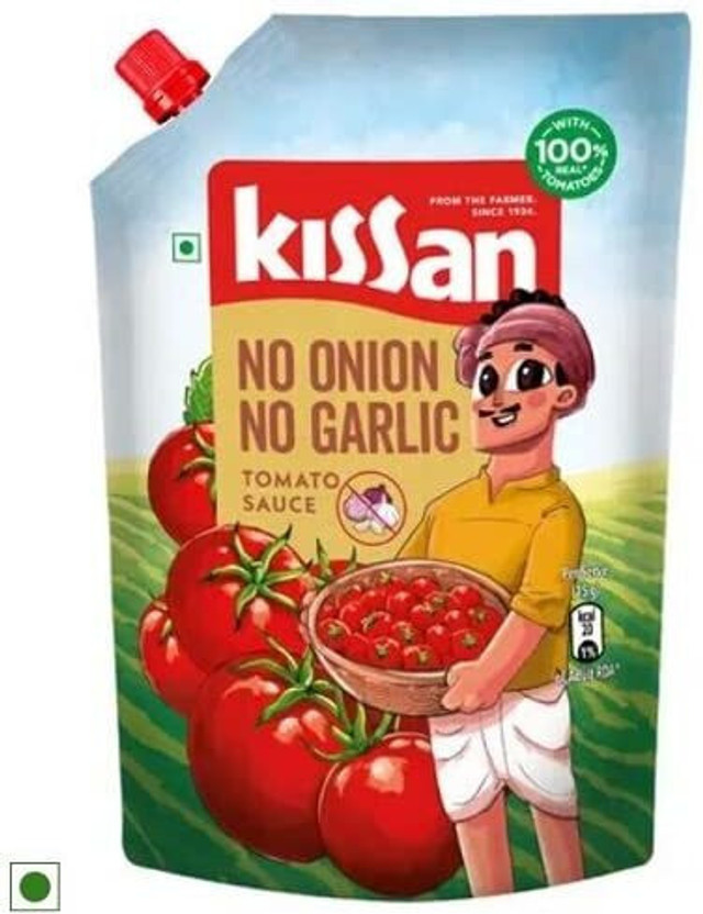 Kissan No-Onion No-Garlic Tomato Sauce Ketchup(849 ml)
