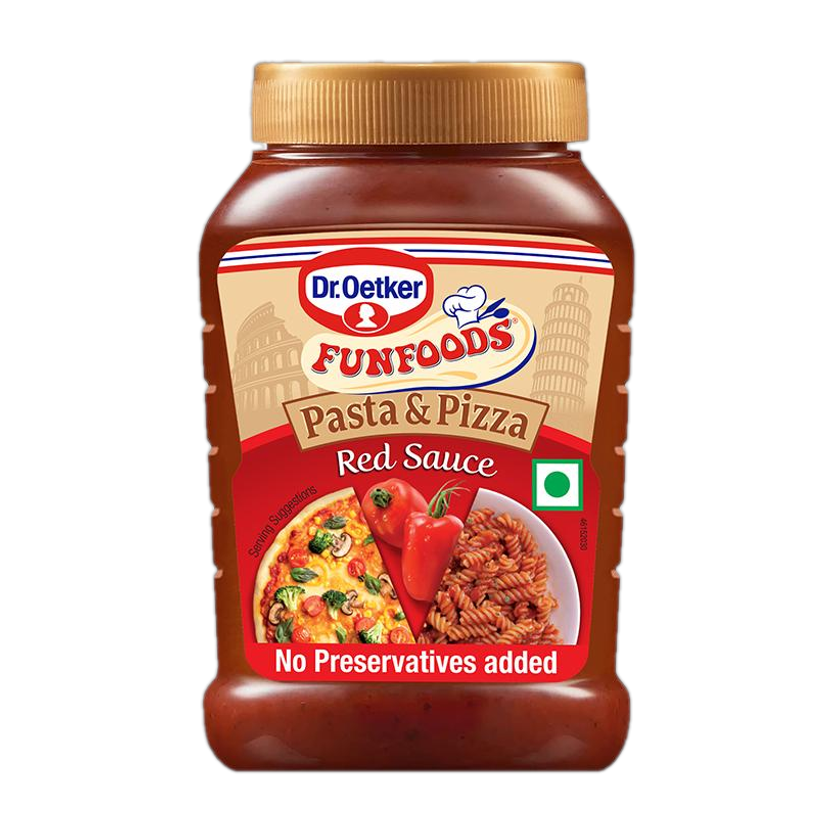 FUNFOODS by Dr. Oetker Pasta & Pizza Red Sauce Preservative Free Sauce(315 g)
