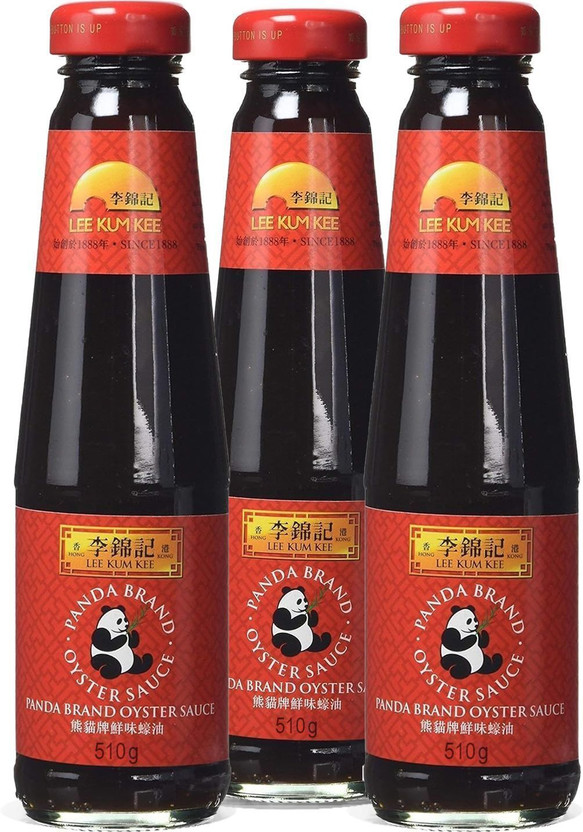 Lee Lee Kum Kee Panda Brand Oyster Sauces (Pack of 3) Sauces(3 x 510 g) - Flipkart Deal