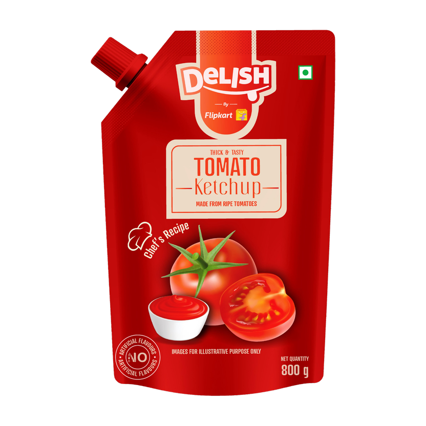Delish by Flipkart Tomato Ketchup(800 g)
