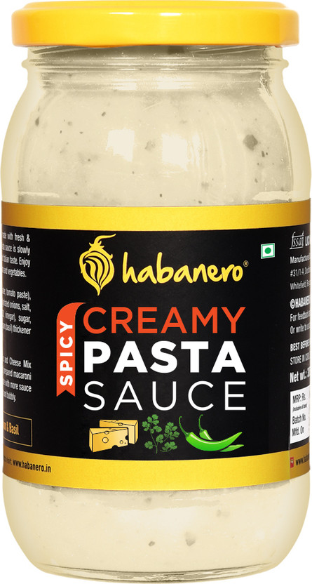 habanero Herb-Infused Alfredo Style White Pasta Sauce Sauce(350 g)