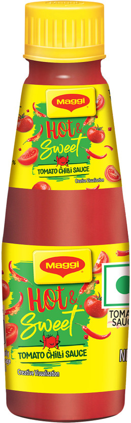 Maggi Hot & Sweet Tomato Chilli Sauce, Perfect Blend of Tomatoes & Chillies Sauce(200 g)