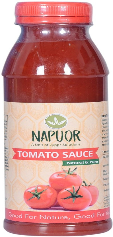 napuor Tomato Ketchup Organic Sauces & Ketchup(400 ml)