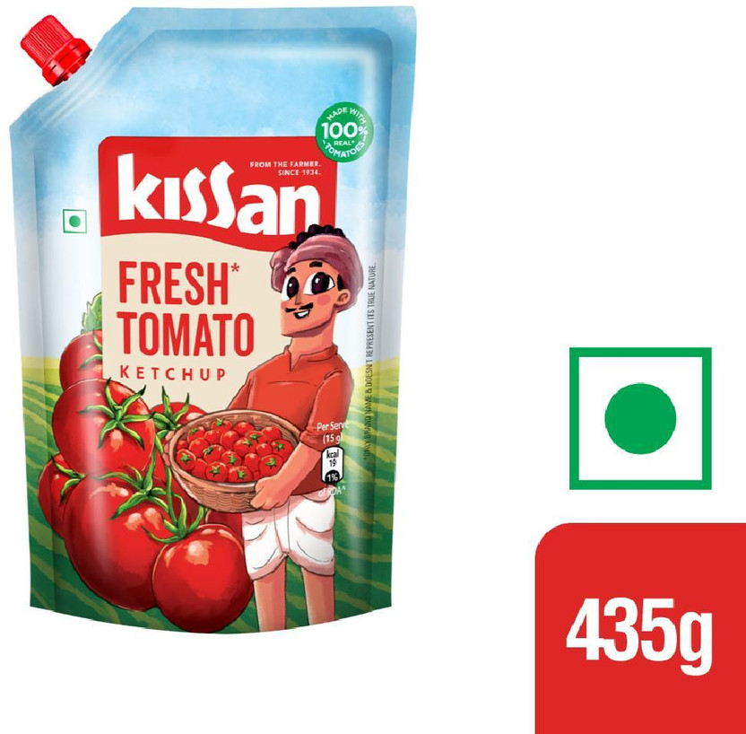 Kissan Fresh Tomato Ketchup(435 g)
