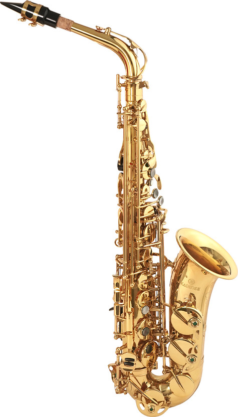 KADENCE Kadence Professional Alto Saxophone Gold with accessories KAD-SAX-PRO-GD Alto Saxophone(Gold, Sax Case Included)