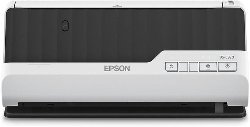 Epson WorkForce Portable Sheet-fed DS-C330 Scanner(White & Black)