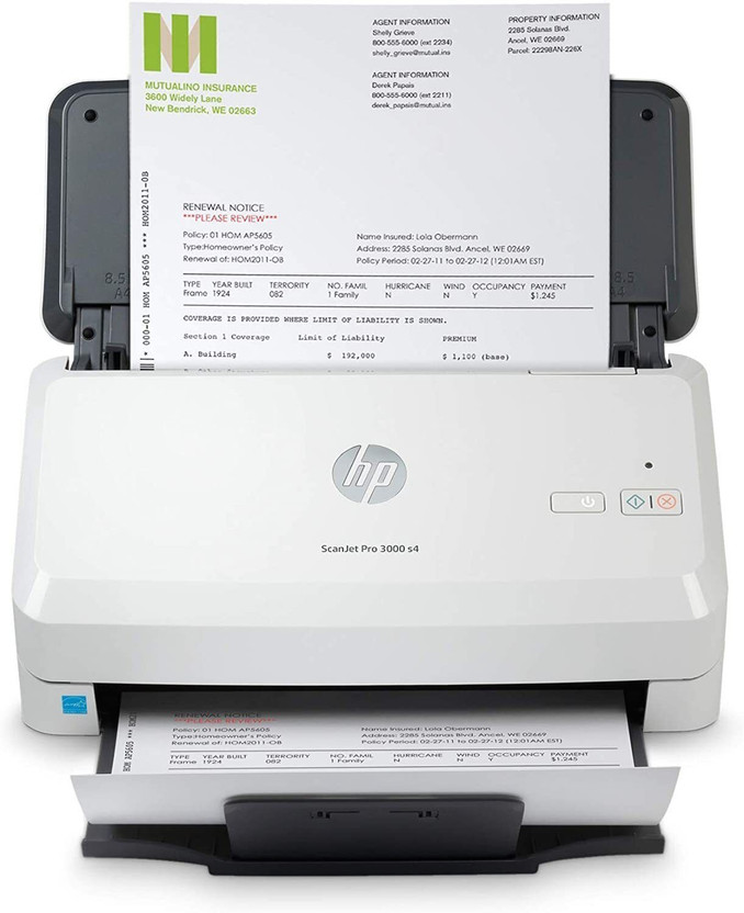 HP 3000 s4 ScanJet Pro 3000 s4 Scanner(White & black)