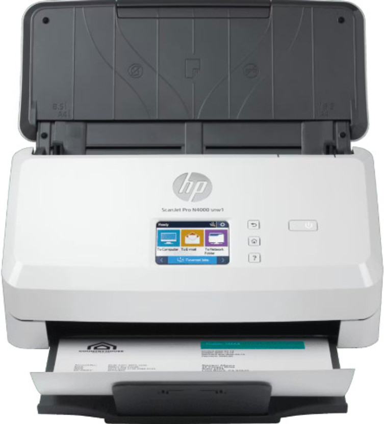 HP HP ScanJet Pro N4000snw1 Scanner(Black And White)